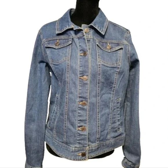 Relativity Jean Jacket NWOT - Picture 3 of 9